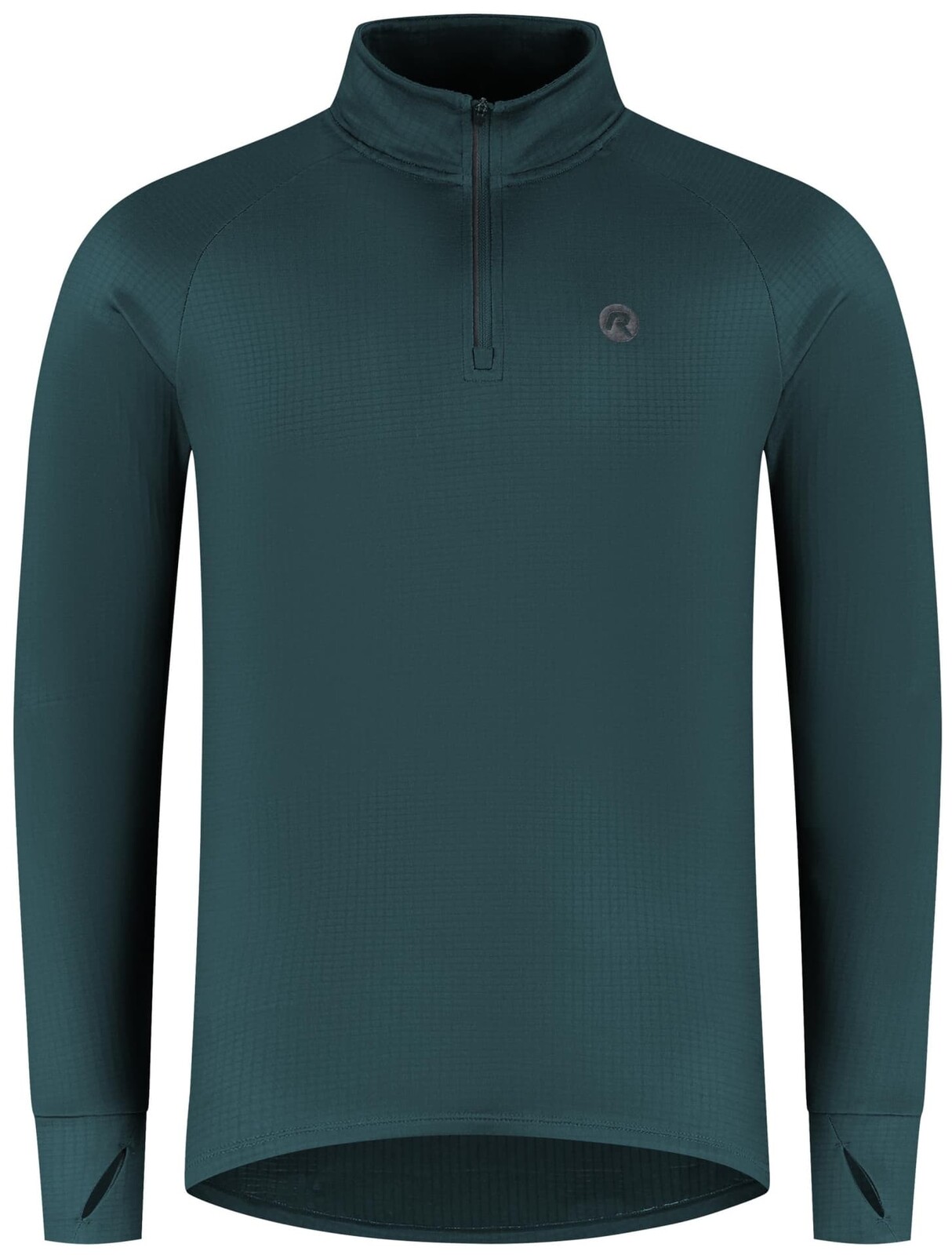 Pánská běžecká mikina Rogelli ESSENTIAL s jemným zateplením, modrá 2XL