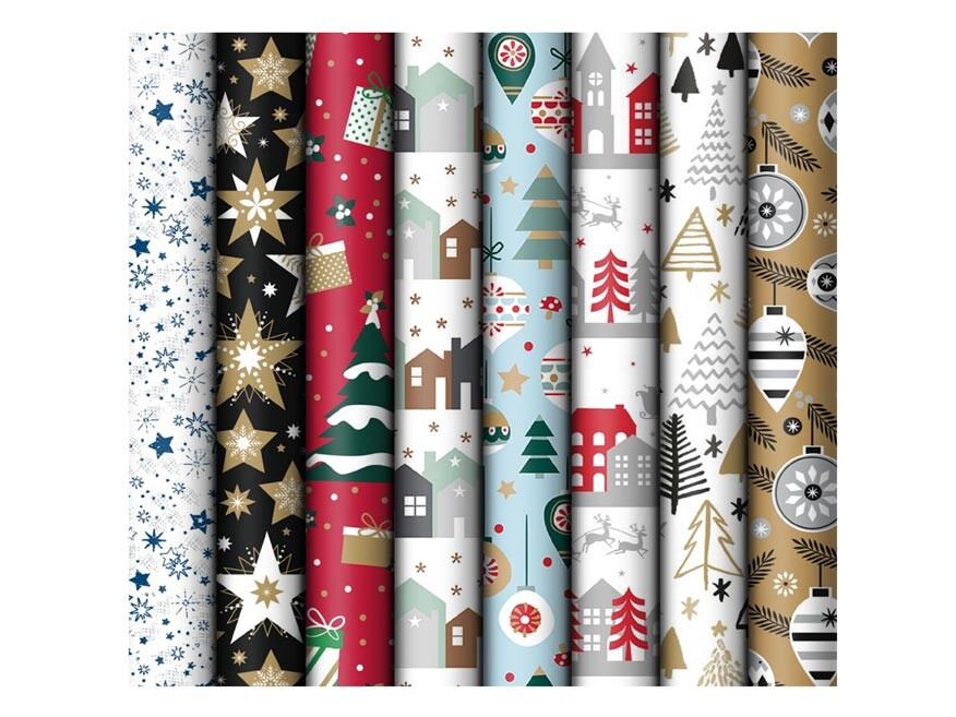 MFP 5811879 Balicí papír vánoční role 1000x70 mix č. 10