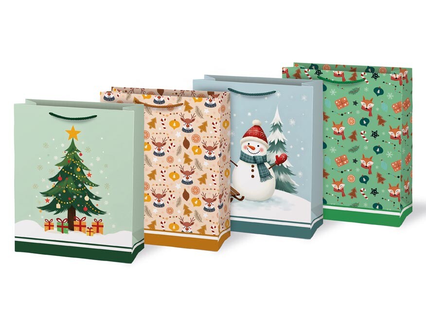 MFP 5252912 Taška vánoční T 5 mix V54 260x320x138