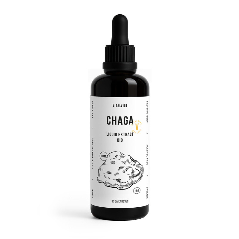 Chaga Liquid Extract BIO Vitalvibe