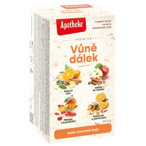 Apotheke Premier Vůně dálek ovocné čaje 20x2g