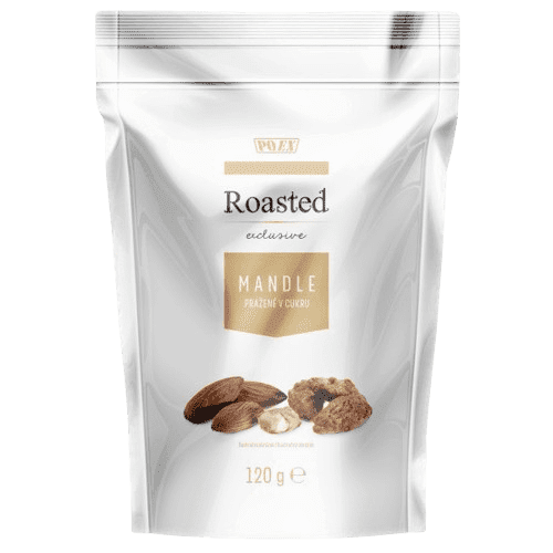 POEX Roasted exclusive Mandle pražené v cukru 120g