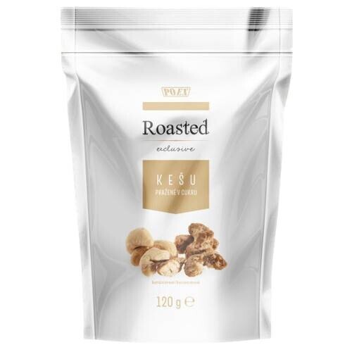 POEX Roasted exclusive Kešu pražené v cukru 120g