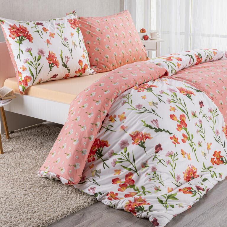 Ložní rodinná souprava z mikrovlákna MAYA s jersey prostěradly, 6dílná