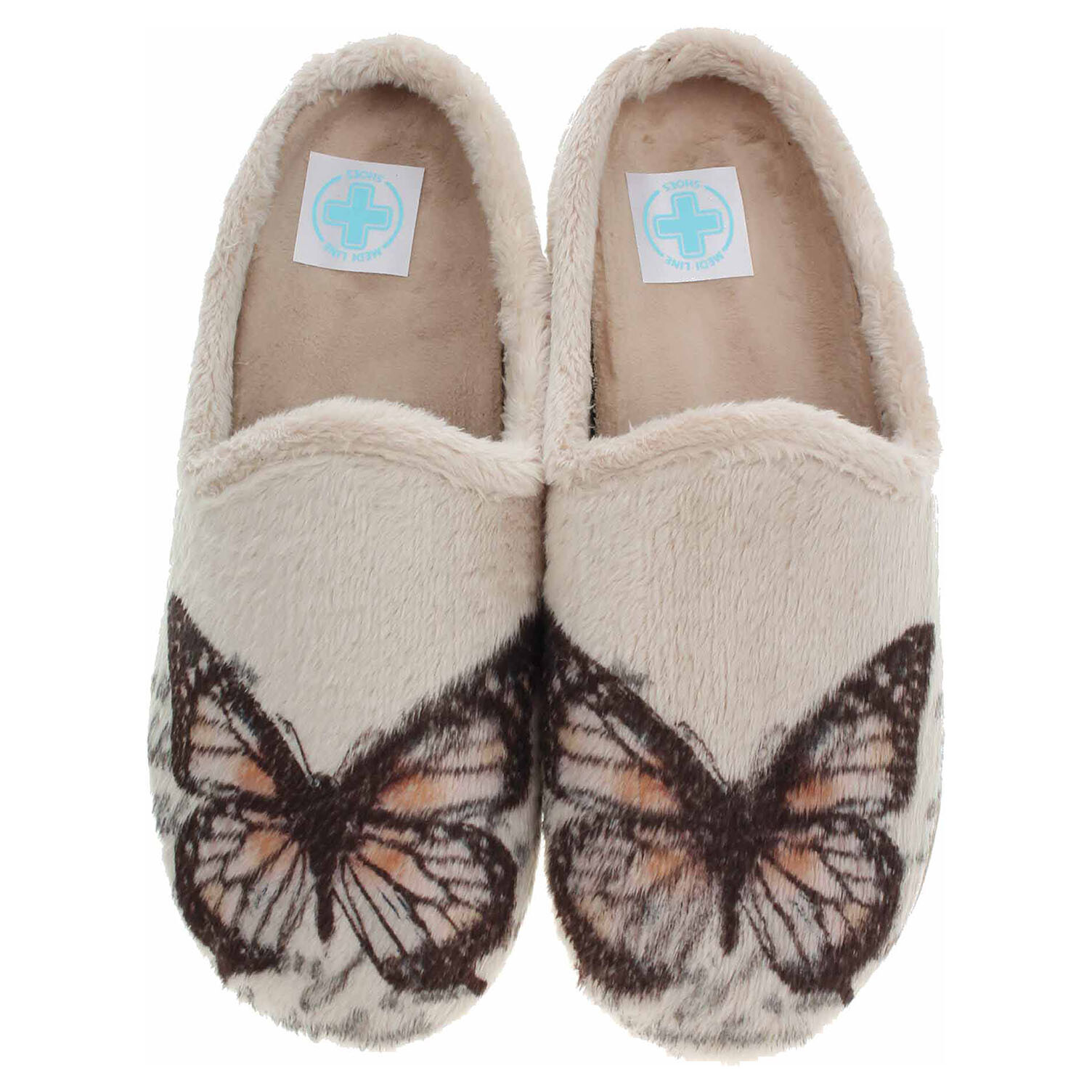 Ecco Dámské domácí pantofle Medi Line 1511-025 beige 23500771