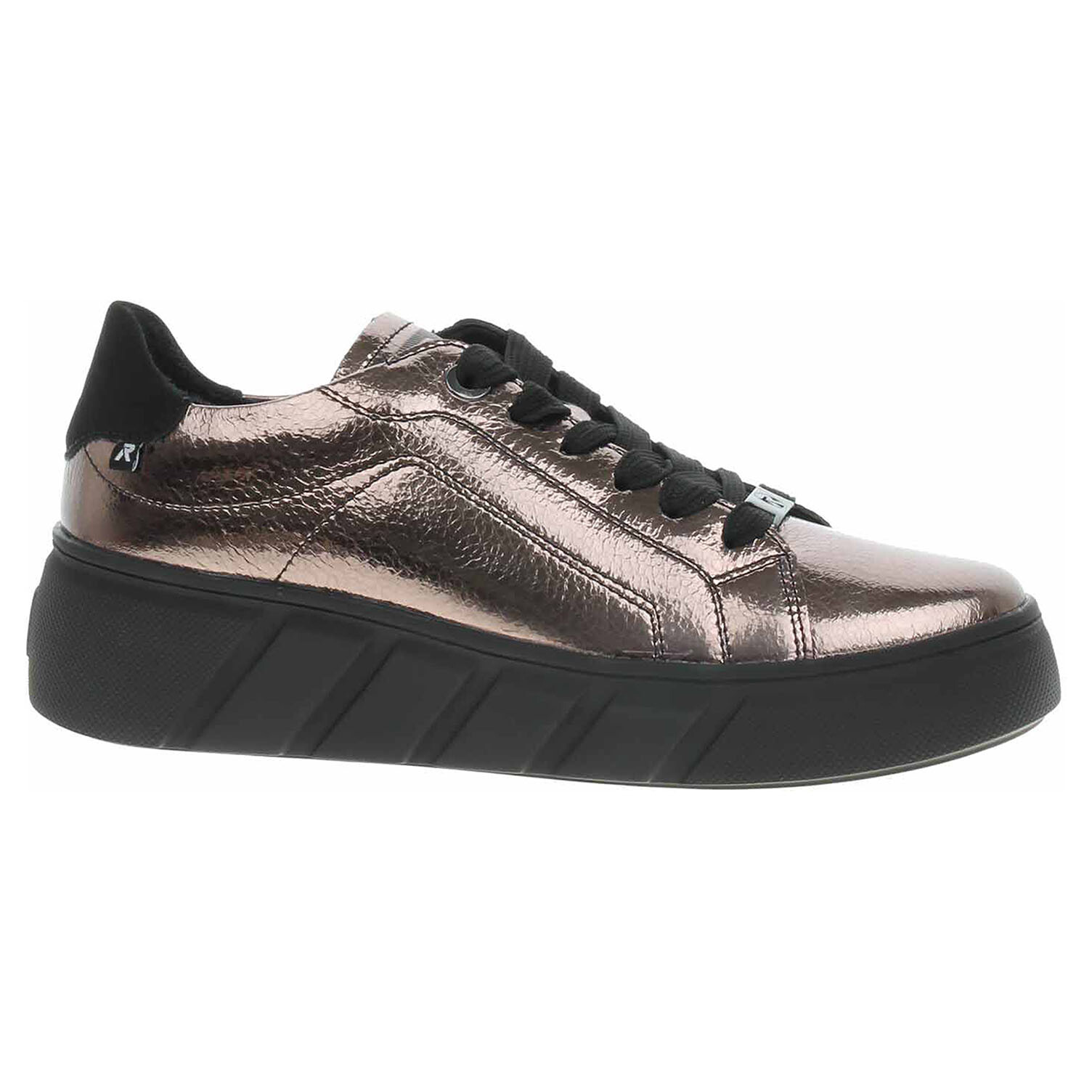 Ecco Dámské polobotky Rieker W2601-91 metallic 23101199