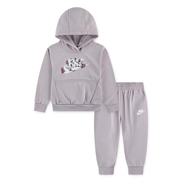 Nike kids po hoodie jogger ft pant set 12m