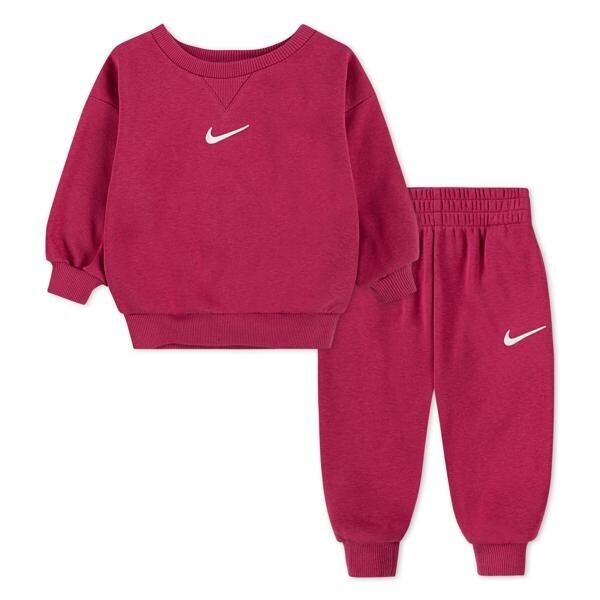 Nike kids essential fleece crew set 0-3m