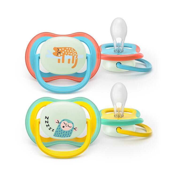 Philips AVENT Šidítko ultra air noční 18+m, 2ks