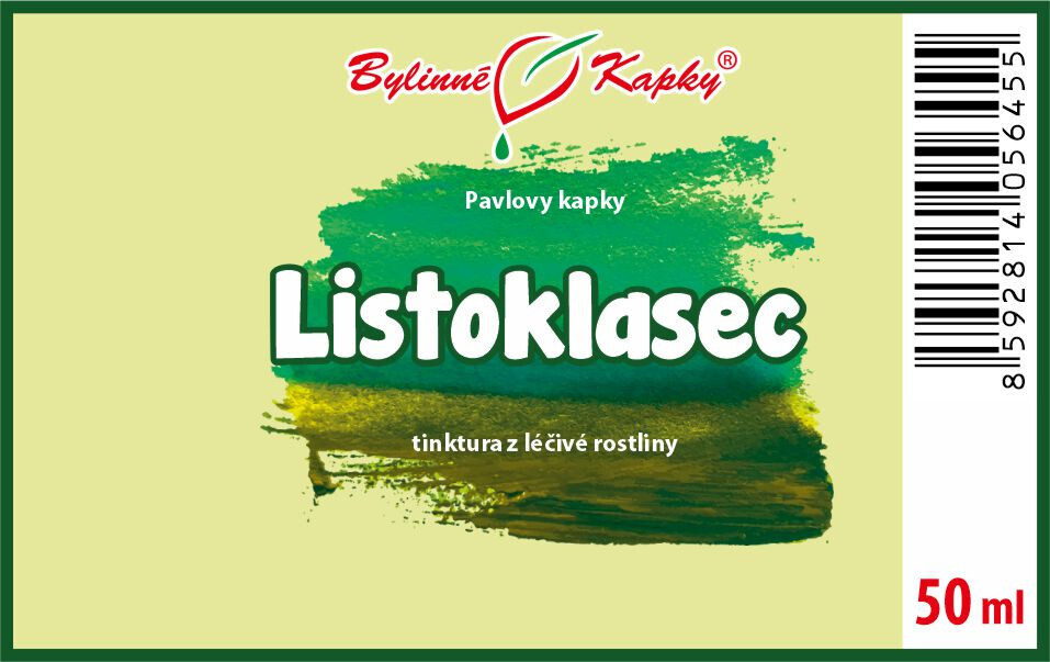 Listoklasec (TCM) - Pavlovy bylinné kapky (tinktura) 50 ml