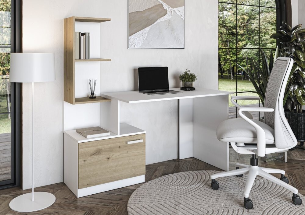Psací stůl s úložným prostorem MISO  Halmar