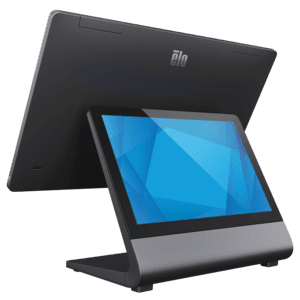 EloPOS Z30, With CFD, 39.6 cm (15,6''), Projected Capacitive, 10 TP, Full HD, USB, USB-C, poweredUSB, BT, Ethernet, Wi-Fi, QCS6490, Android, GMS, grey