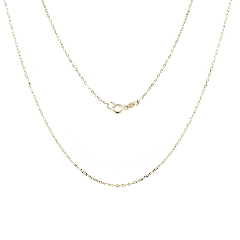 Řetízek typu ankr 28 v délce 50 cm ze žlutého zlata KLENOTA