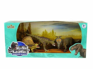 Sada 3 dinosaurů (17 cm)