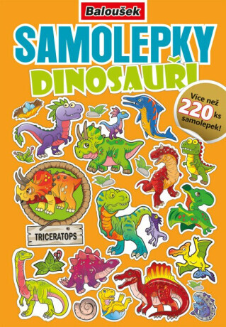 Samolepkový sešit Dinosauři