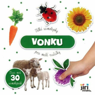 Veľké samolepky pre malé ručičky Vonku