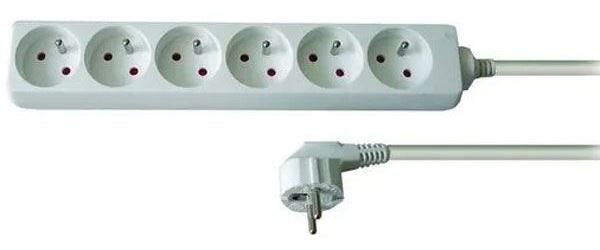 Prodlužovací přívod 3m-6x10A,3x1mm2