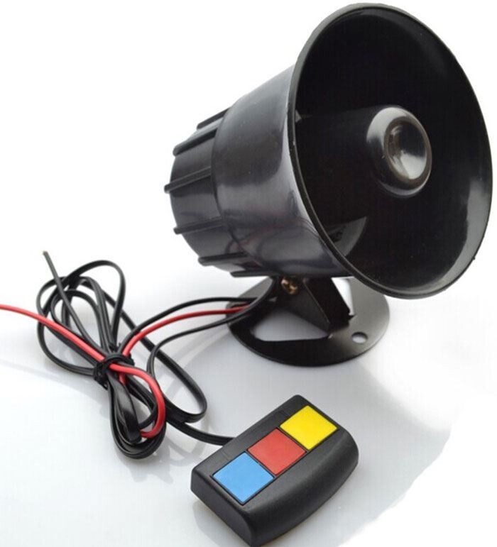 Siréna 10W 110dB/m 6-16V/1A, 3 volitelné tóny