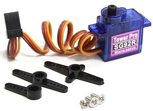 Servo plastové miniaturní SG92R 180° 9g, převody z uhlíku