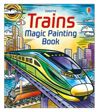 Trains Magic Painting Book - Sam Baer