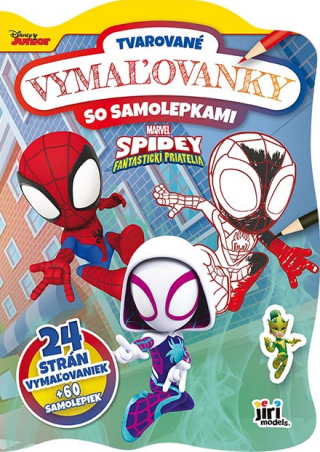 Tvarované maľovanky Spidey