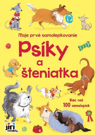 Moje prvé samolepkovanie Psíci a šteniatka