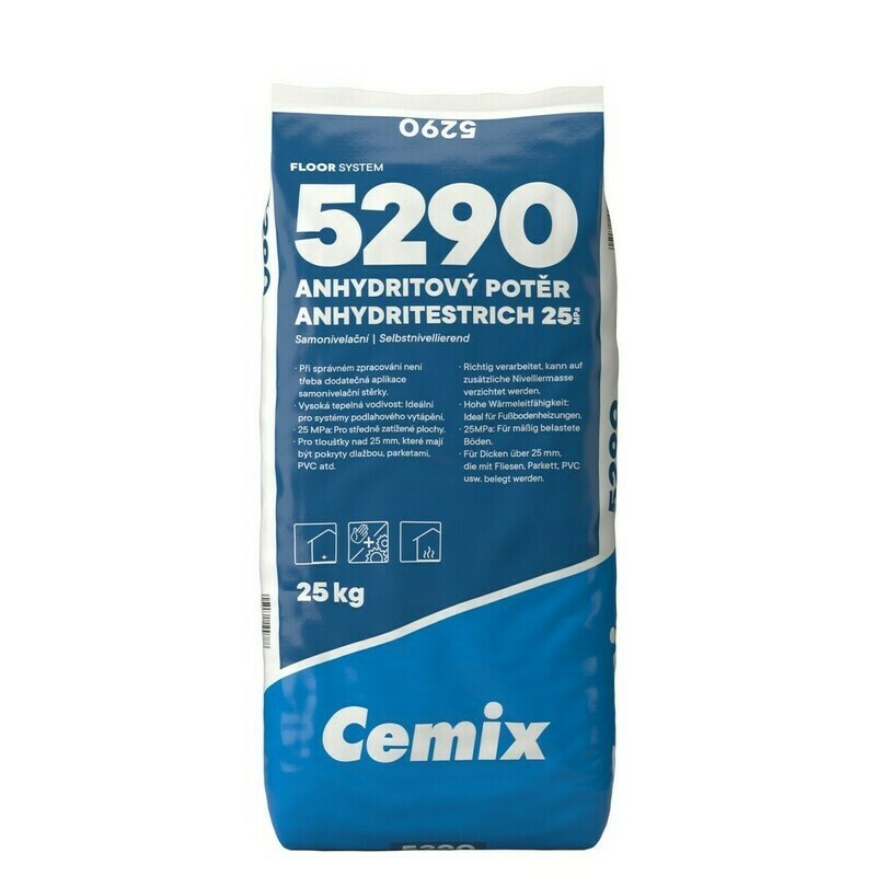 Potěr anhydritový Cemix 5290 25 kg