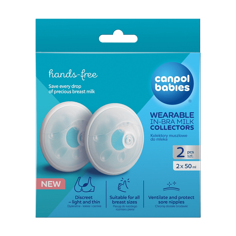CANPOL BABIES Sběrač mateřského mléka 2 kusy
