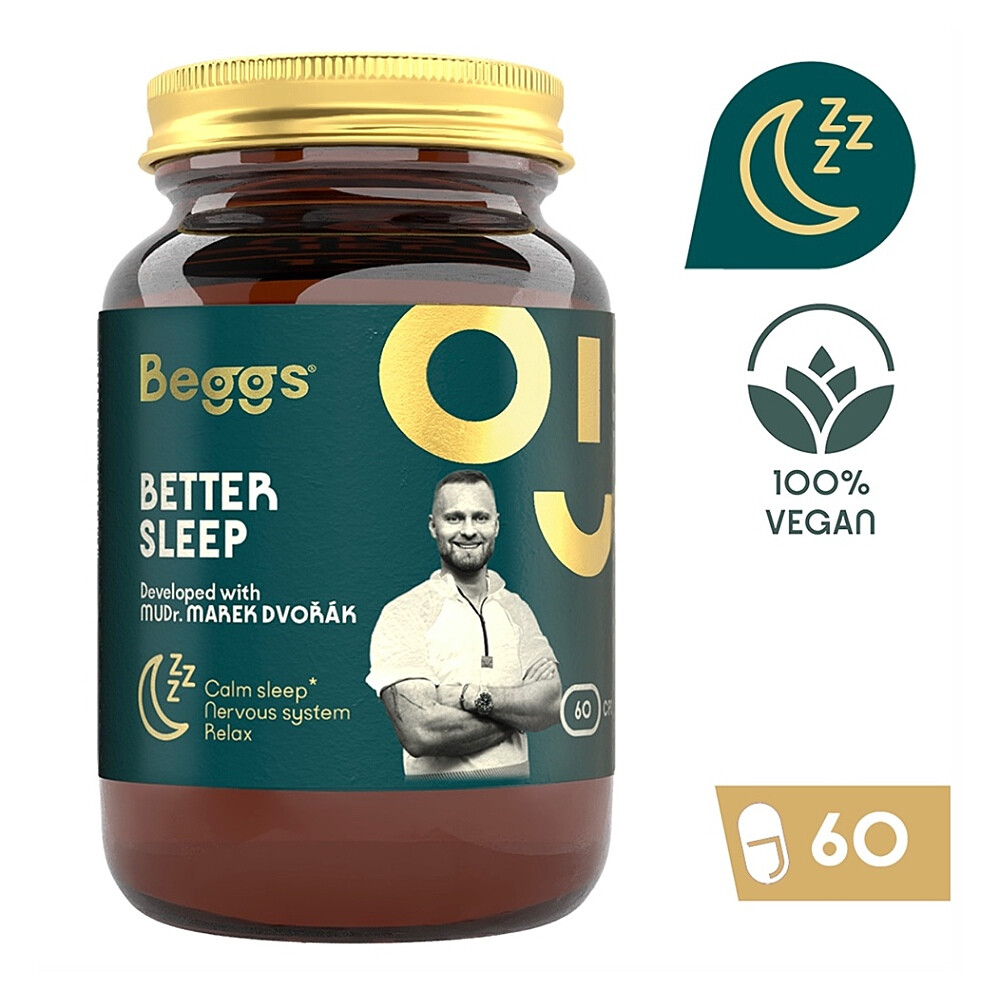 BEGGS Better Sleep by Marek Dvorak 60 kapslí