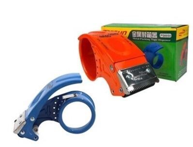 Ruční odvíječ - držák na lepící pásky, oranžový