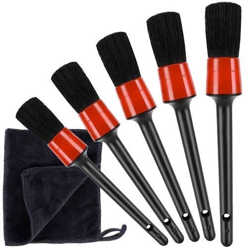 Sada štětců na detailní čištění auta 5 ks Xtrobb