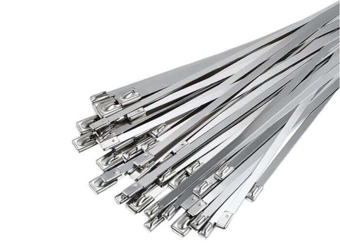 Stahovací pásky kovové 7,9X200mm, 25ks/balení