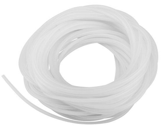 Silikonová hadička 2x4mm transparentní, 10m