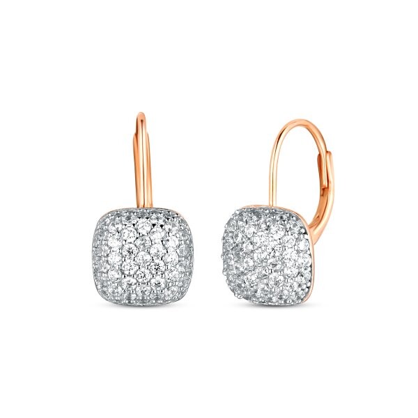 Náušnice se syntetickými kameny 636-625-OR1272-0000