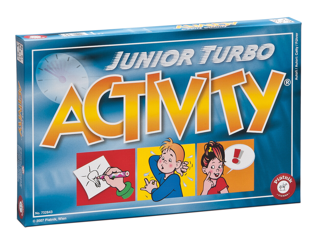 Akční pack Piatnik - Activity JUNIOR TURBO + Word Bits