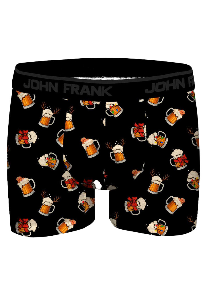 Pánské boxerky John Frank JFBD56-CH-FUN BEER