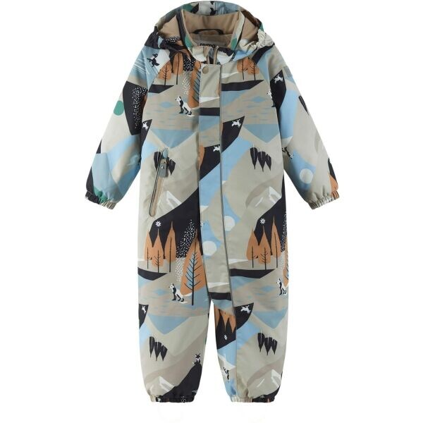 REIMA PUHURI Dětská zimní kombinéza s membránou, béžová, velikost