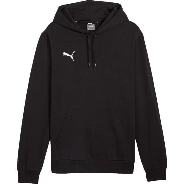 Puma TEAMGOAL CASUALS HOODIE Pánská fotbalová mikina, černá, velikost