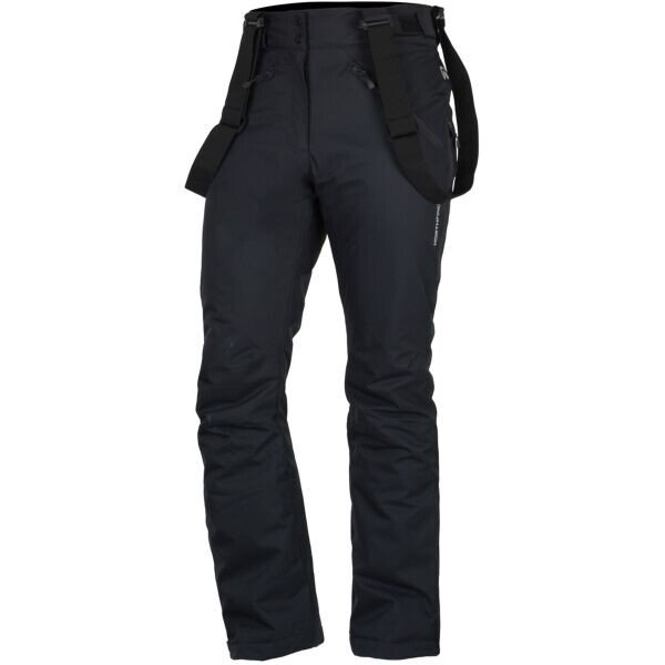 Northfinder AMARA Dámské lyžařské kalhoty, černá, velikost