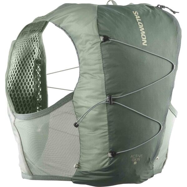 Salomon ACT SKIN 8 NO FLASKS Unisex běžecká vesta, světle zelená, velikost
