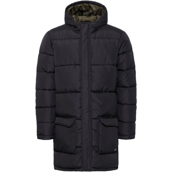 BLEND BHELWIN PARKA Pánský prošívaný kabát, černá, velikost