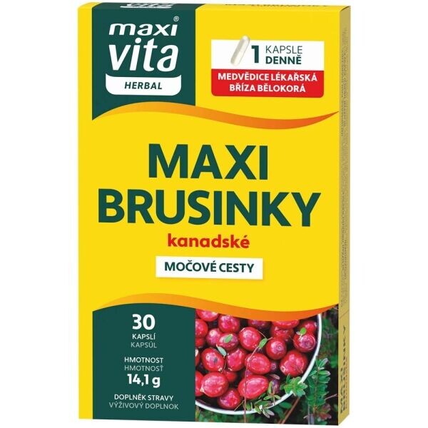 VITAR MAXI VITA HERBAL KANADSKÉ MAXI BRUSINKY Doplněk stravy, , velikost