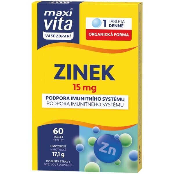 VITAR MAXI VITA ZINEK 15 MG Doplněk stravy, , velikost