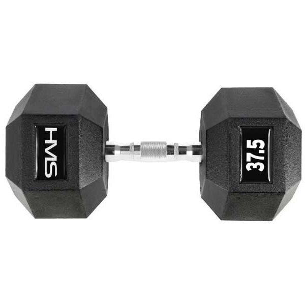 HMS PREMIUM 37,5 KG HEXAGONÁLNÍ JEDNORUČKA Hexagonální jednoručka, černá, velikost