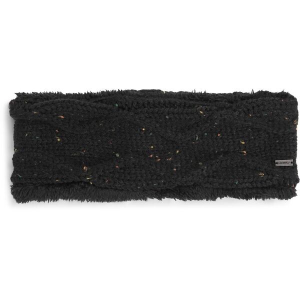 O'Neill NORA Dámská pletená čelenka, černá, velikost UNI