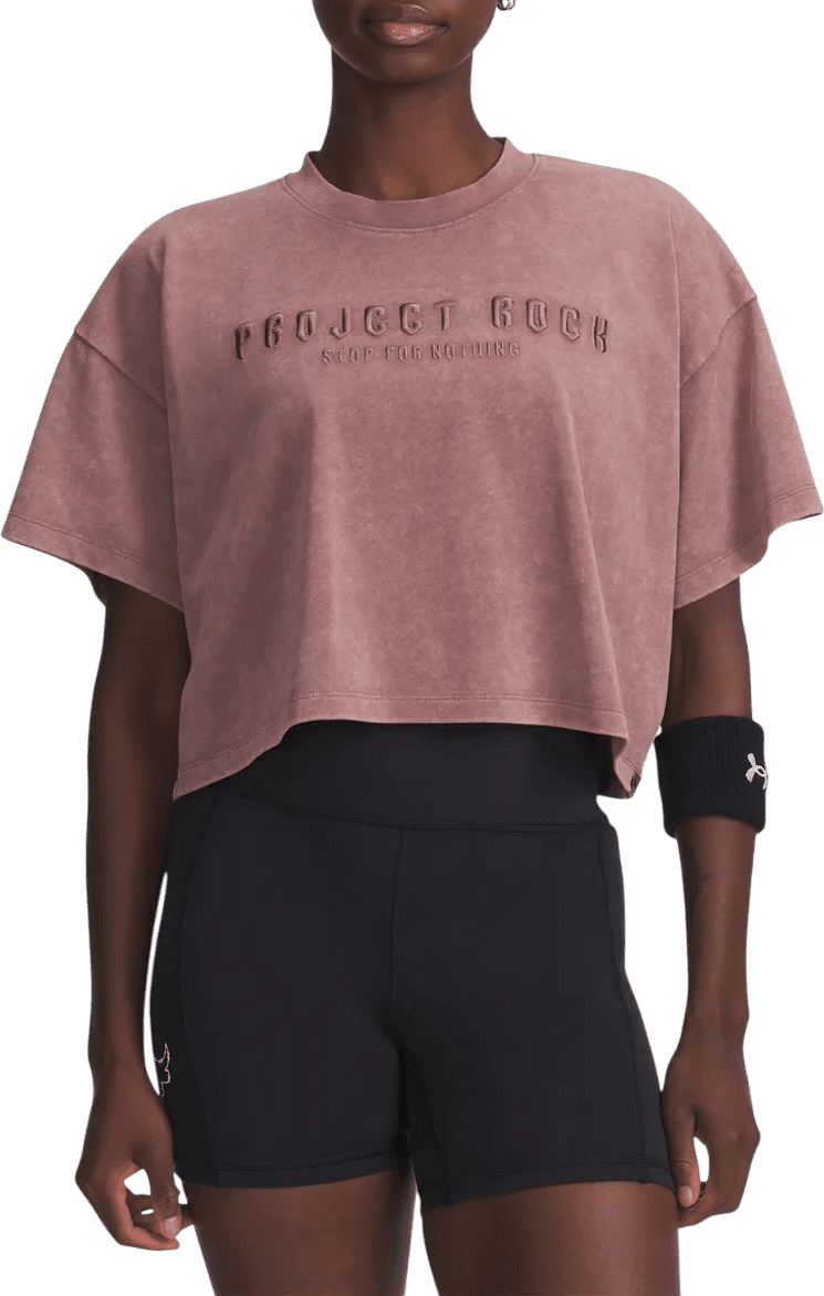 Triko Under Armour Under Armour Project Rock Statement Graphic T-Shirt Women