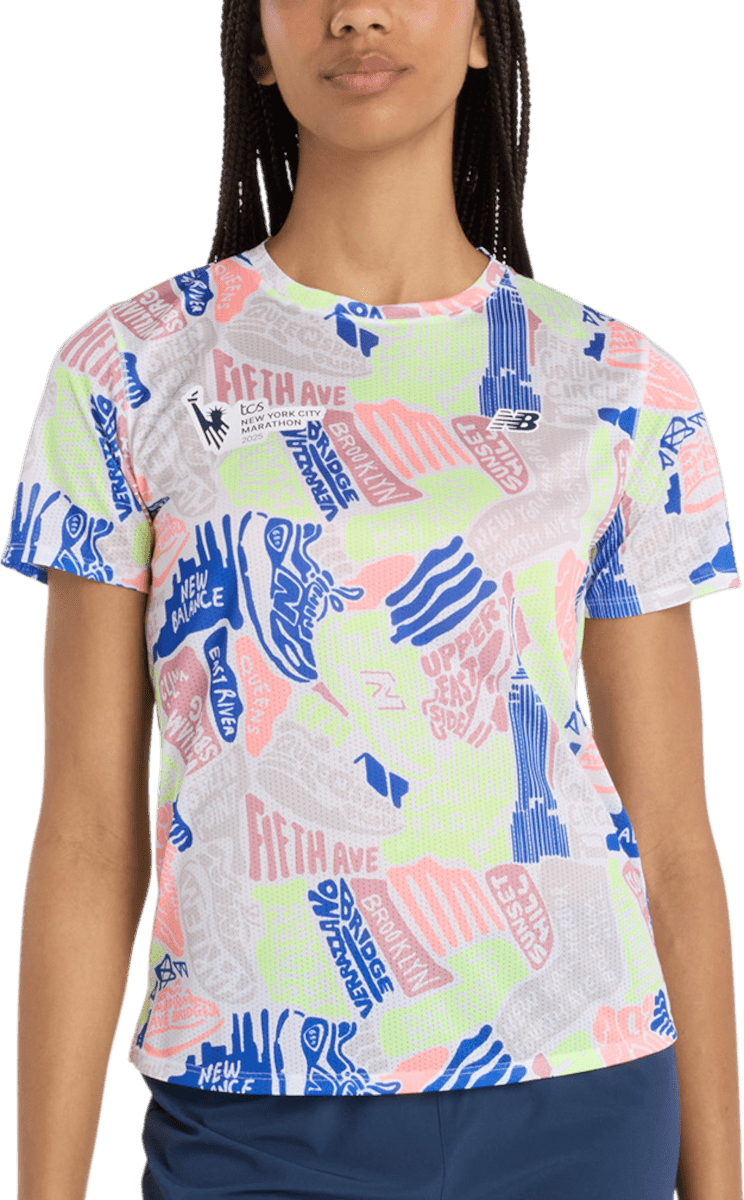 Triko New Balance NYC Marathon Athletics Printed T-Shirt