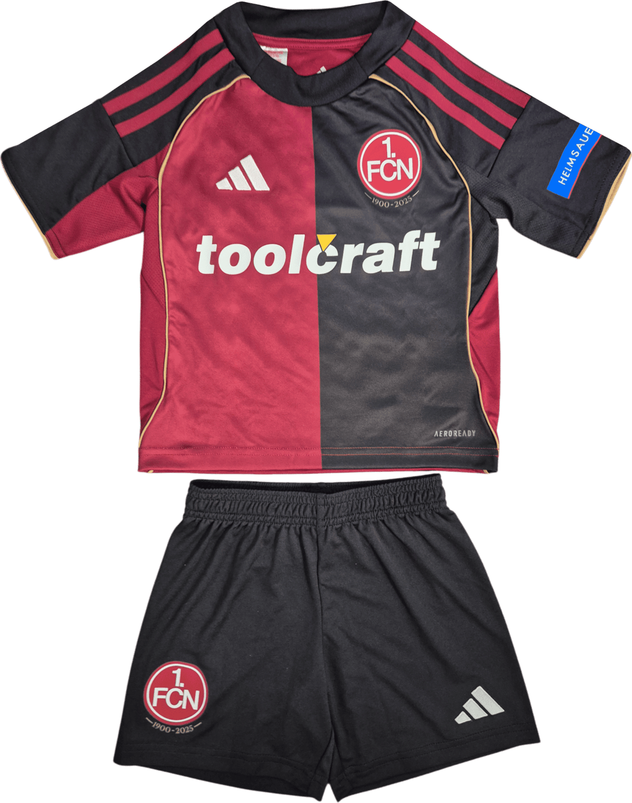 Souprava adidas  1. FC Nürnberg Home Jersey Set 2025/26 Kids