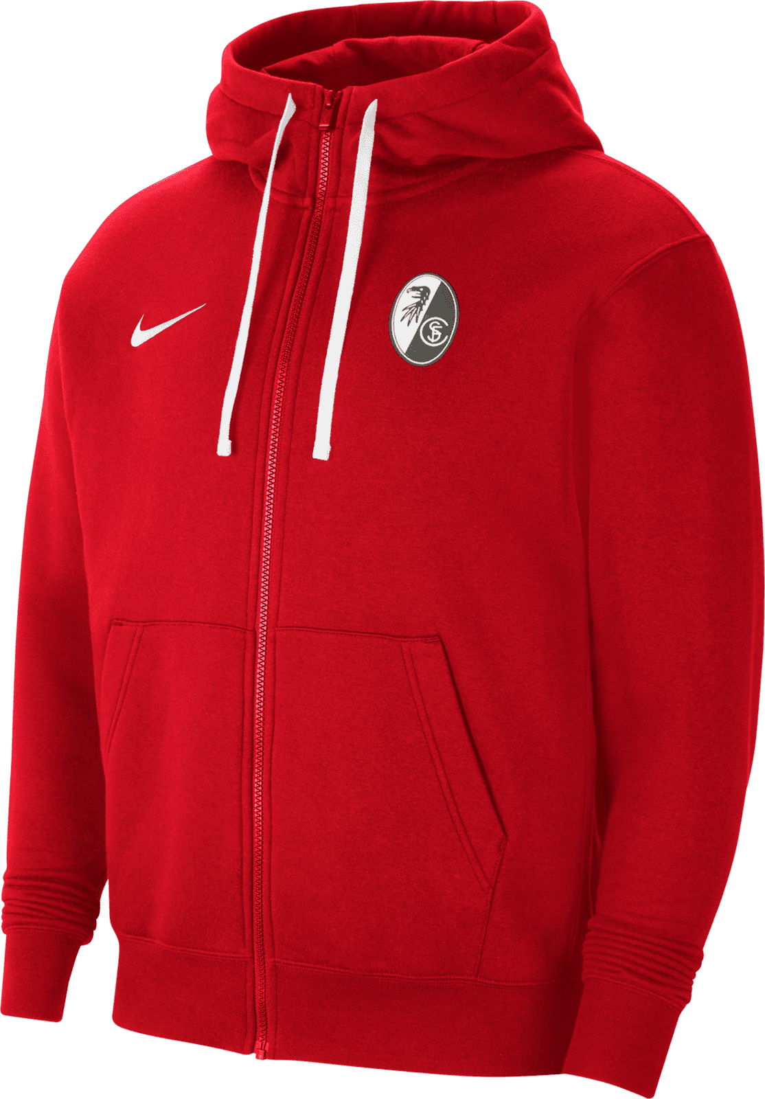 Mikina s kapucí Nike  SC Freiburg Full-Zip Hoodie