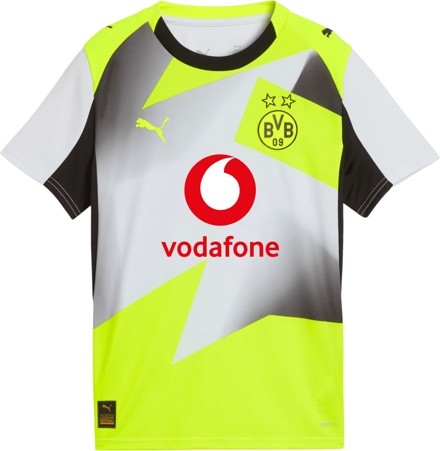 Dres Puma  Borussia Dortmund Away Jersey Replica 2025/26 Kids